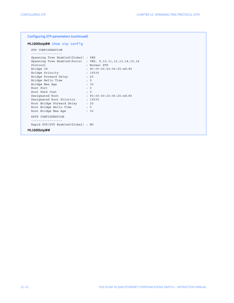 GE ML1600 User Manual | Page 198 / 324