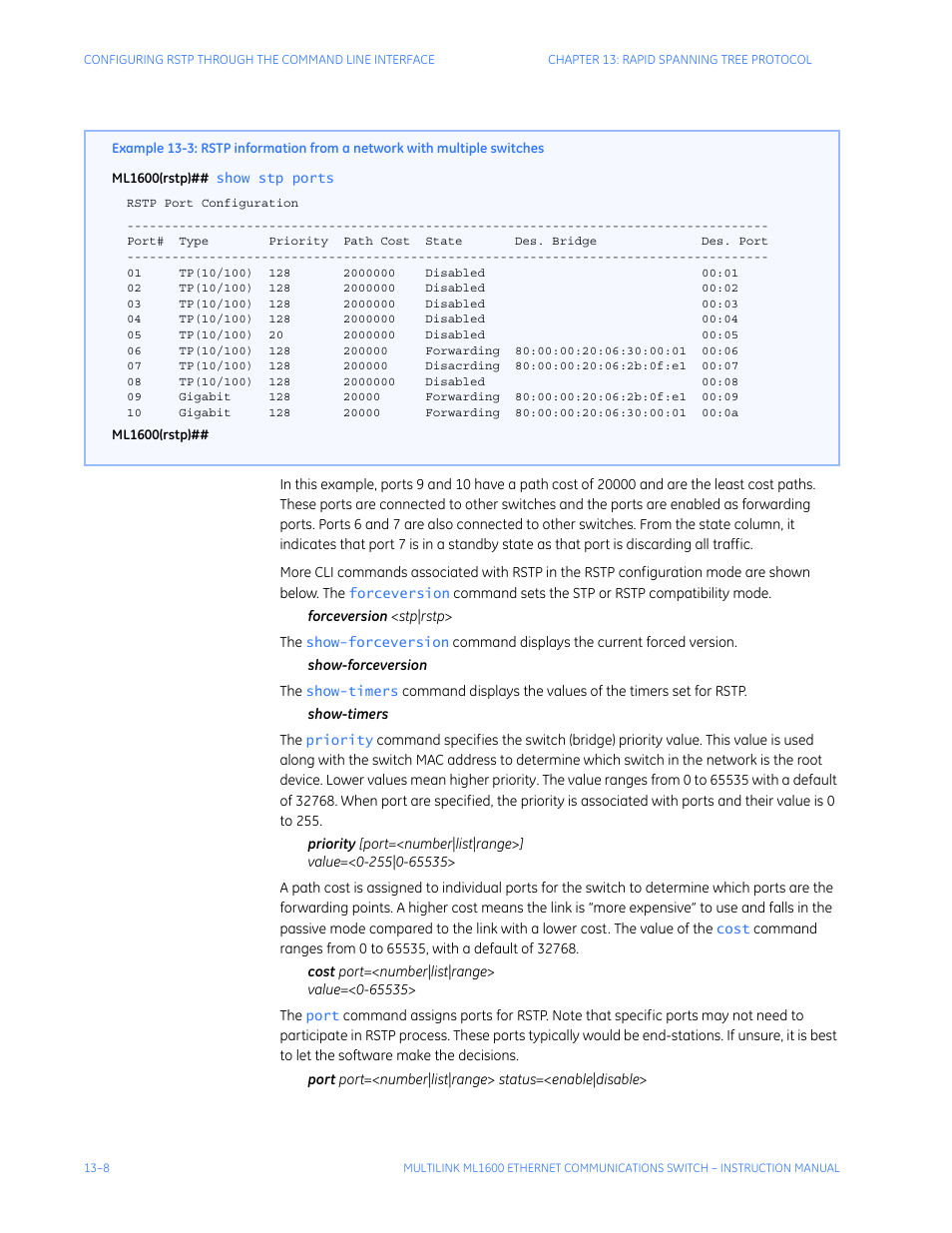 GE ML1600 User Manual | Page 206 / 324