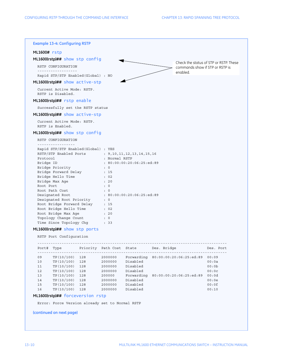 GE ML1600 User Manual | Page 208 / 324