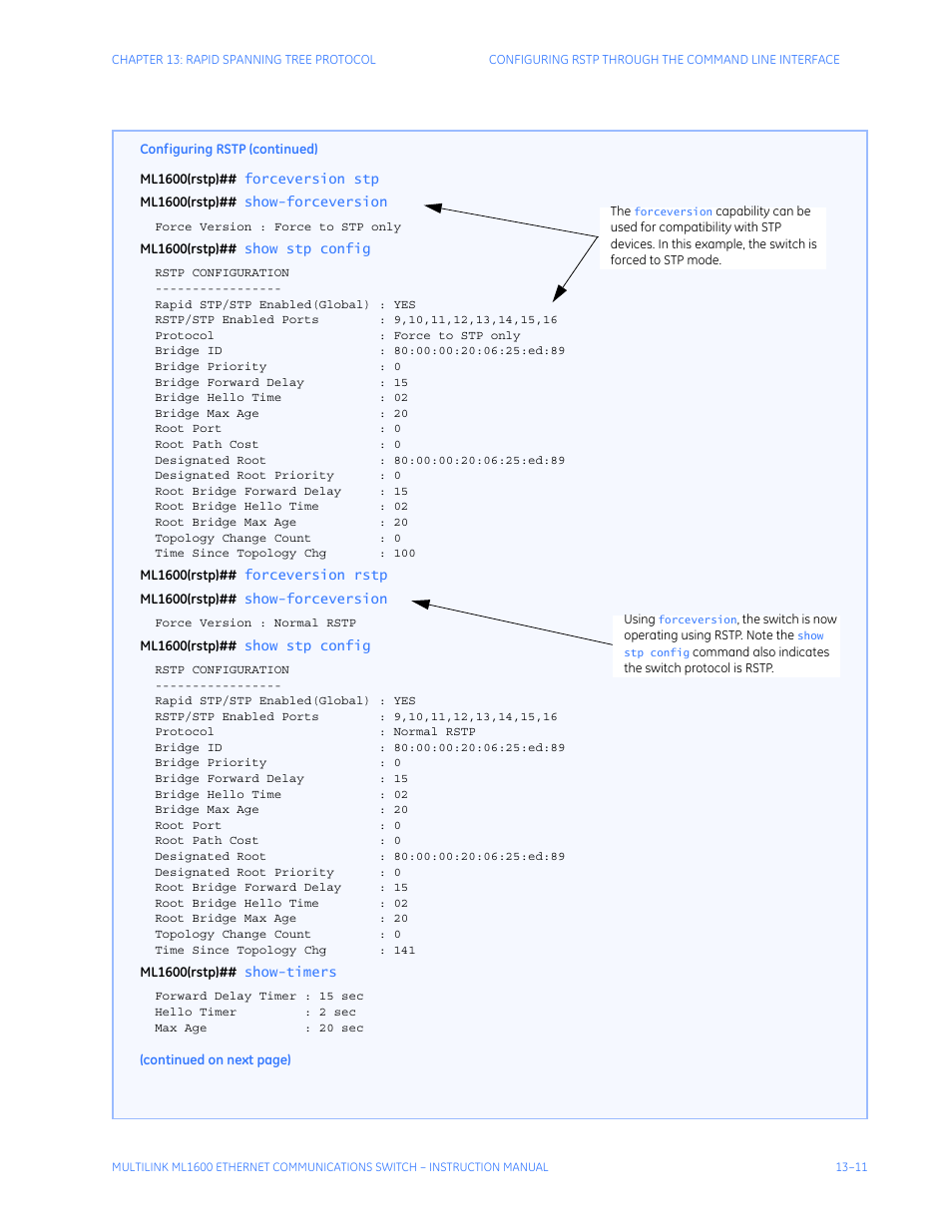 GE ML1600 User Manual | Page 209 / 324