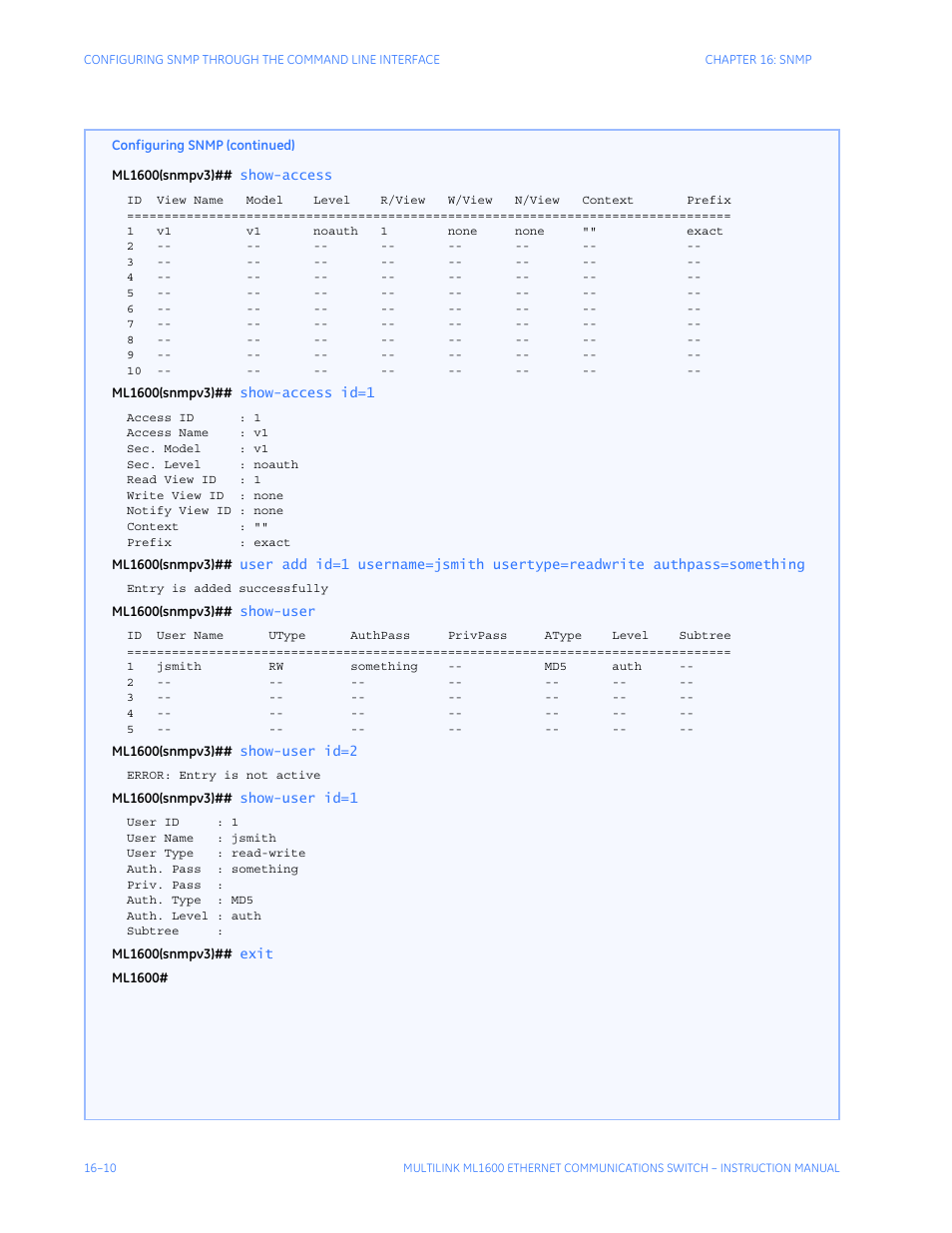 GE ML1600 User Manual | Page 256 / 324