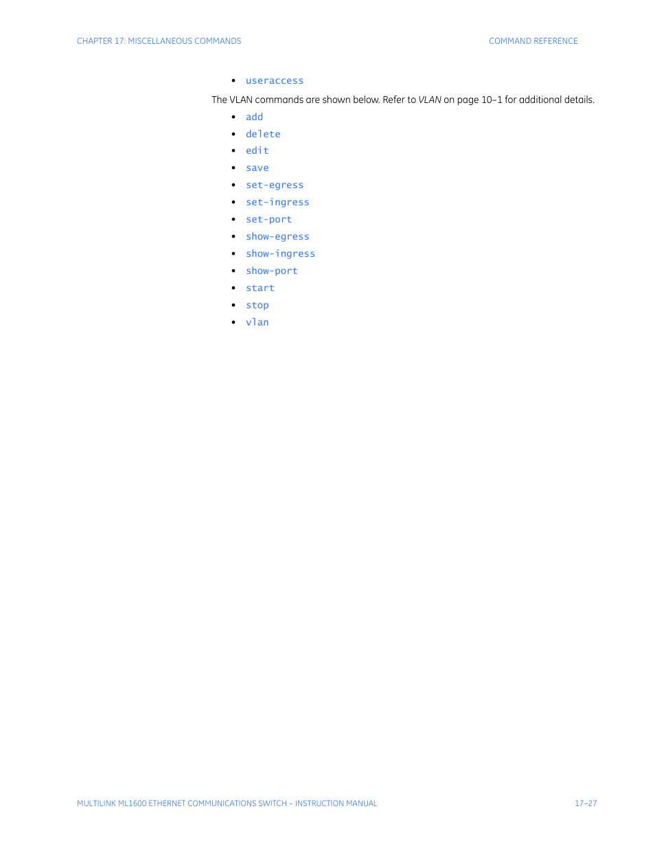 GE ML1600 User Manual | Page 289 / 324