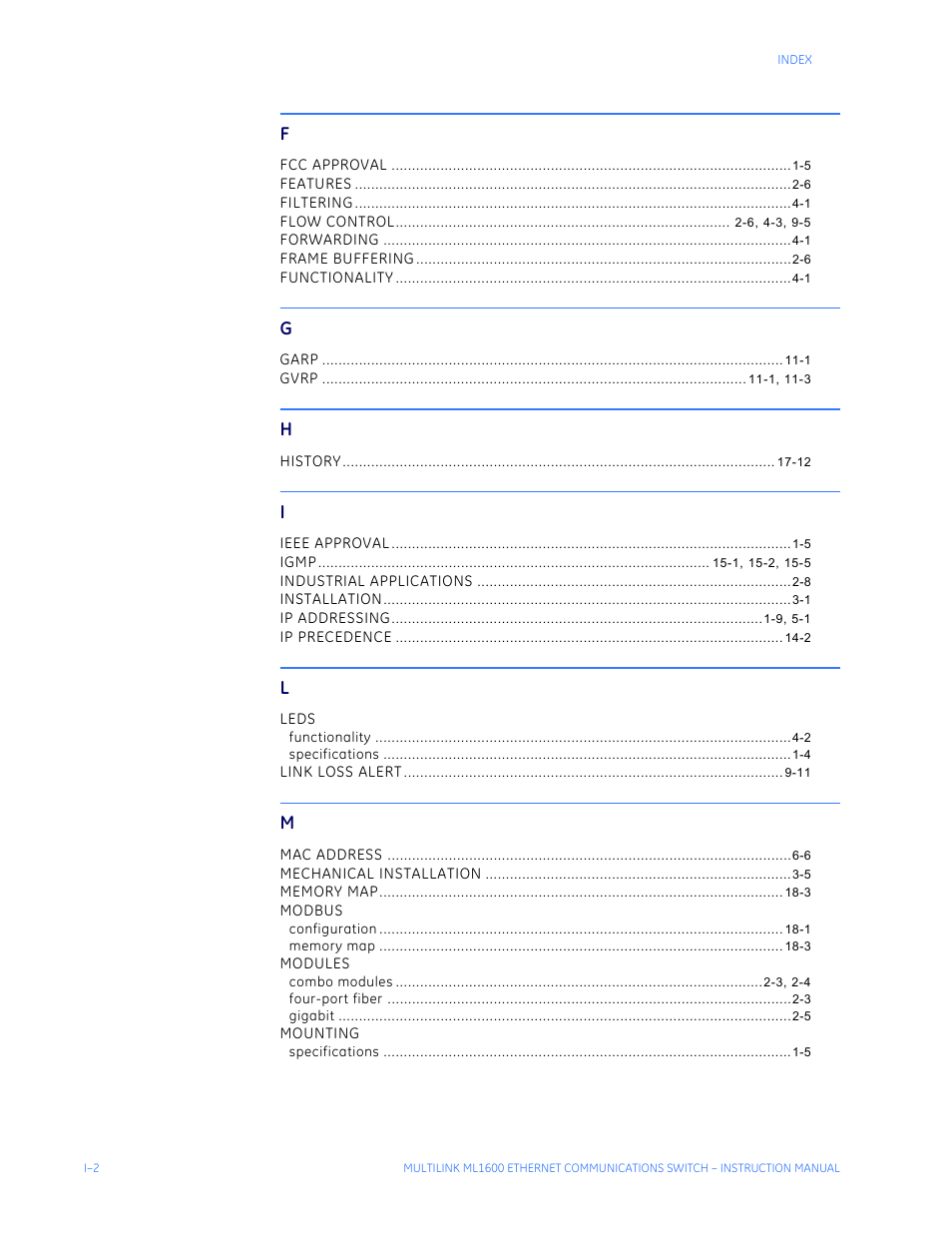 GE ML1600 User Manual | Page 322 / 324