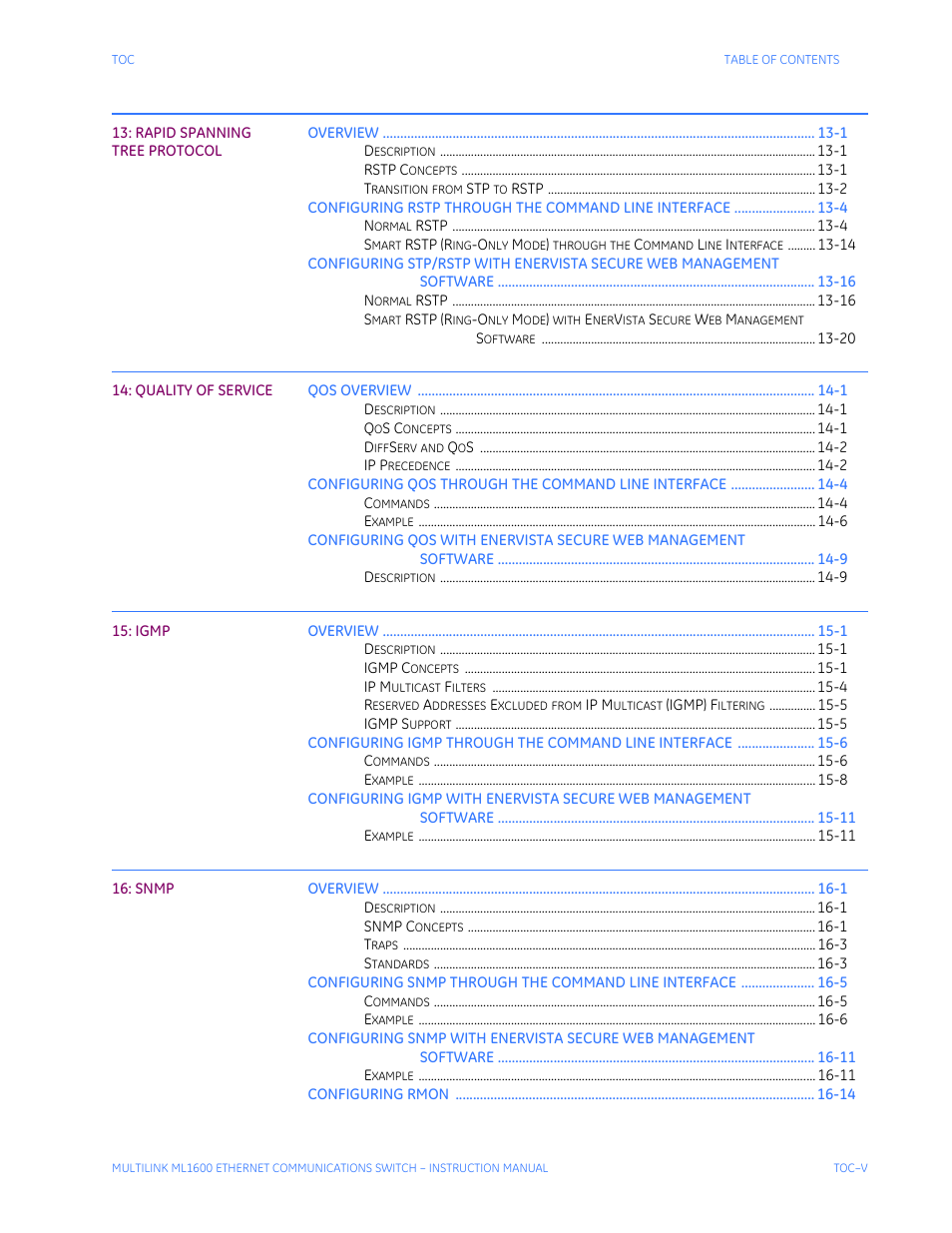 GE ML1600 User Manual | Page 7 / 324