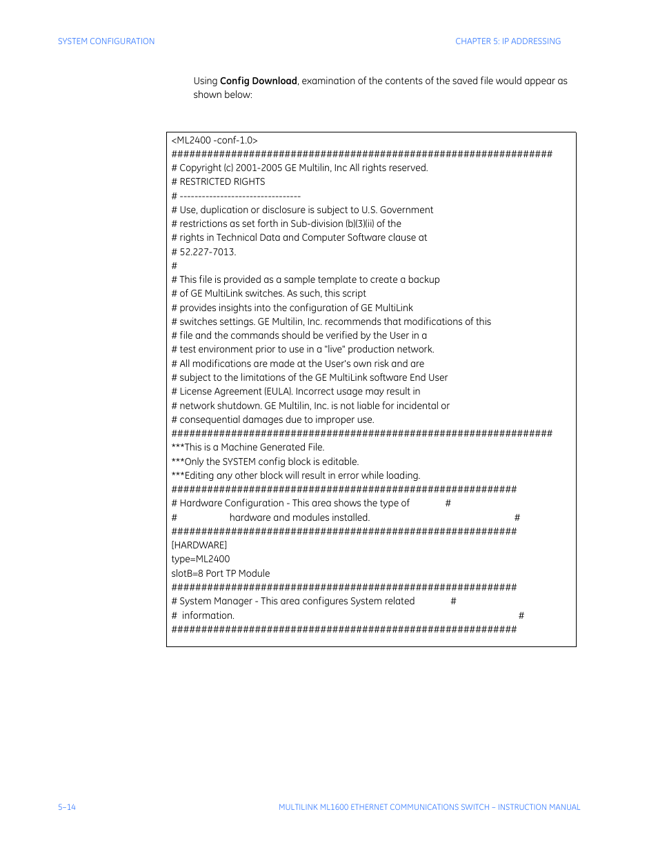 GE ML1600 User Manual | Page 76 / 324