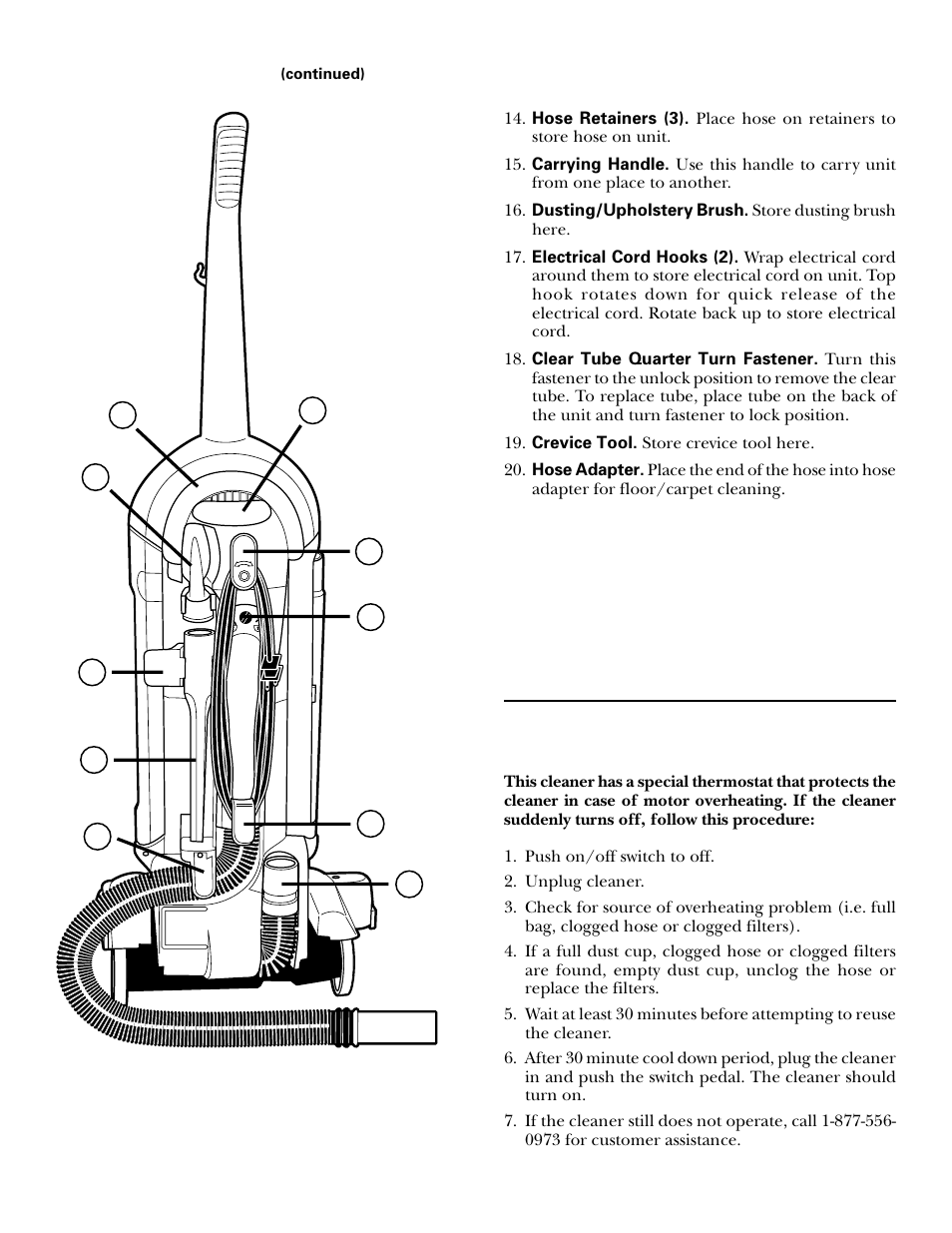 Thermal cut off, How to use | GE 106585 User Manual | Page 7 / 19