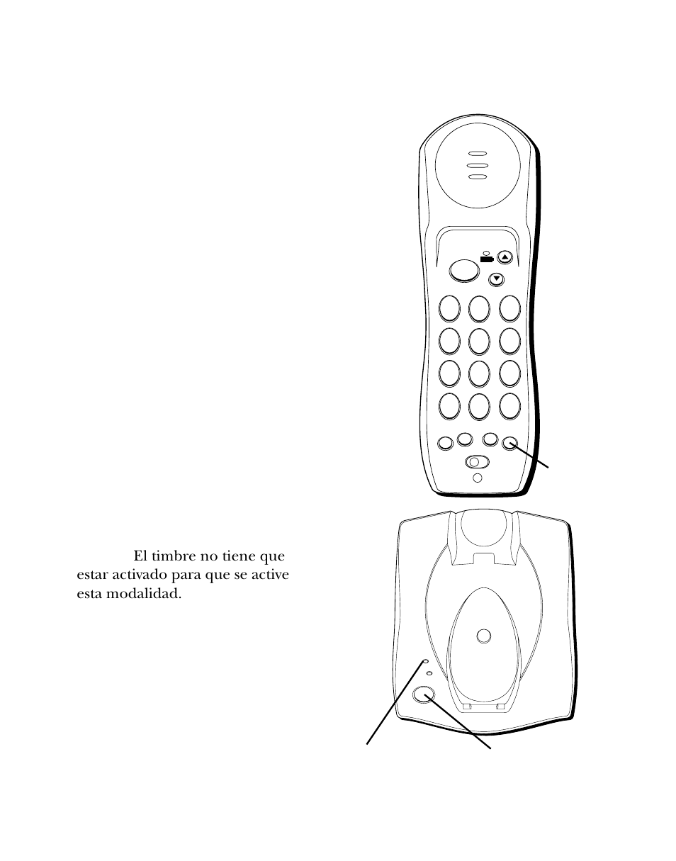 Tono del timbre, Para encontrar el auricular, Imbre | Encontrar, Uricular | GE 27700 User Manual | Page 35 / 48