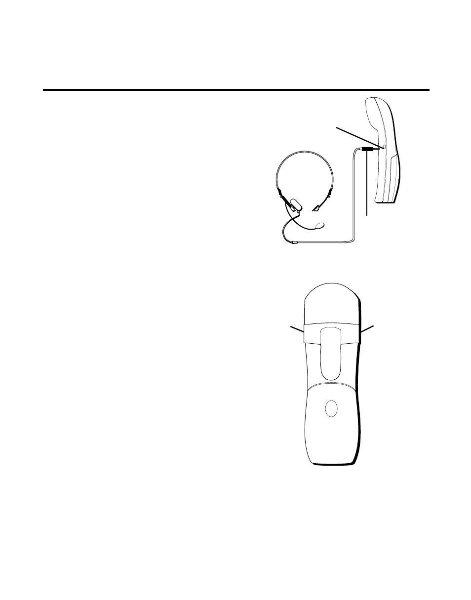 Para conectar los audífonos al auricular, Para conectar el gancho del cinturón, Peración | Udífonos, Ancho, Para, Inturón, Onectar, Uricular | GE 27700 User Manual | Page 39 / 48