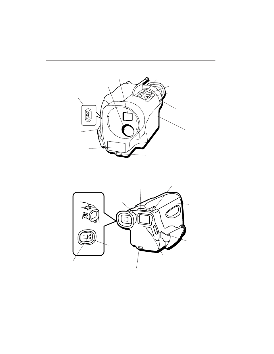 Review the camcorder controls | GE CG400 User Manual | Page 15 / 36