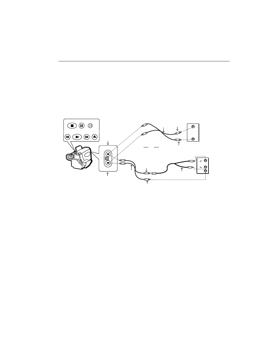 Playback, Playback on tv (or vcr) with audio/video in jacks, Playback operation | GE CG400 User Manual | Page 26 / 36