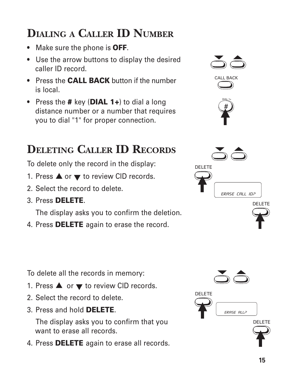 Id n, Id r | GE 2-9772 User Manual | Page 15 / 32