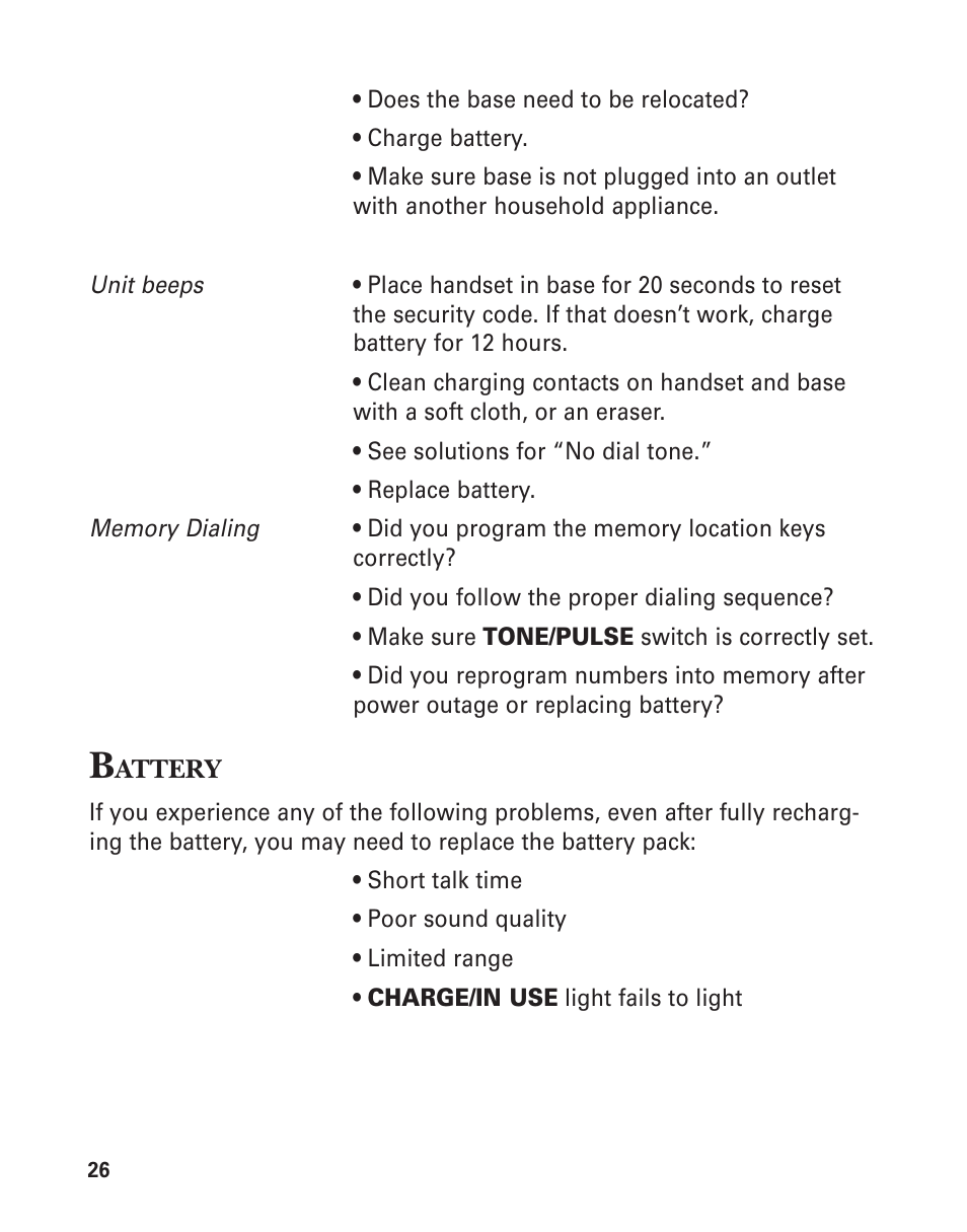 GE 2-9772 User Manual | Page 26 / 32