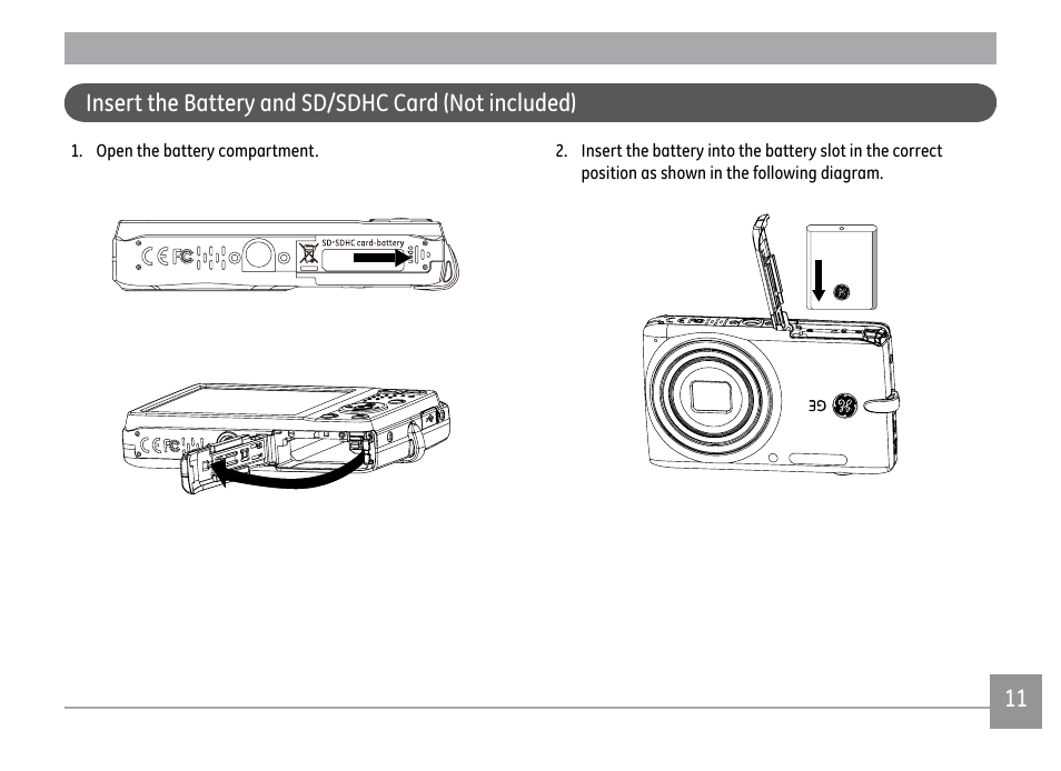 GE E1450W User Manual | Page 14 / 85