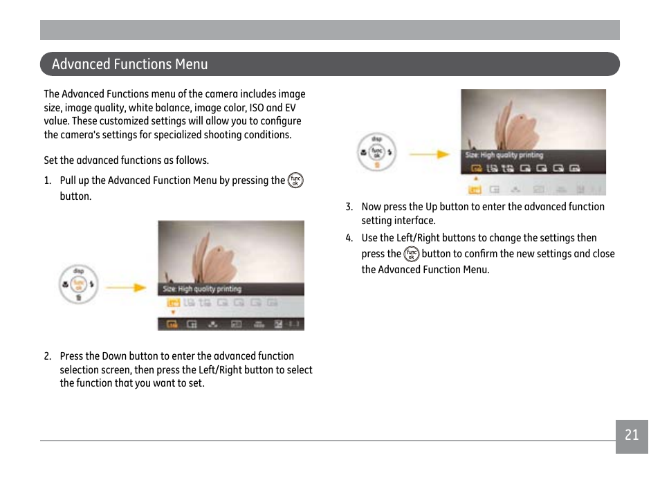 GE E1450W User Manual | Page 24 / 85