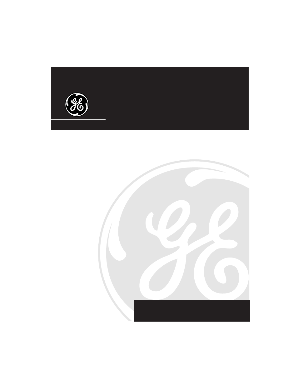 GE 20631670-0001 User Manual | 22 pages