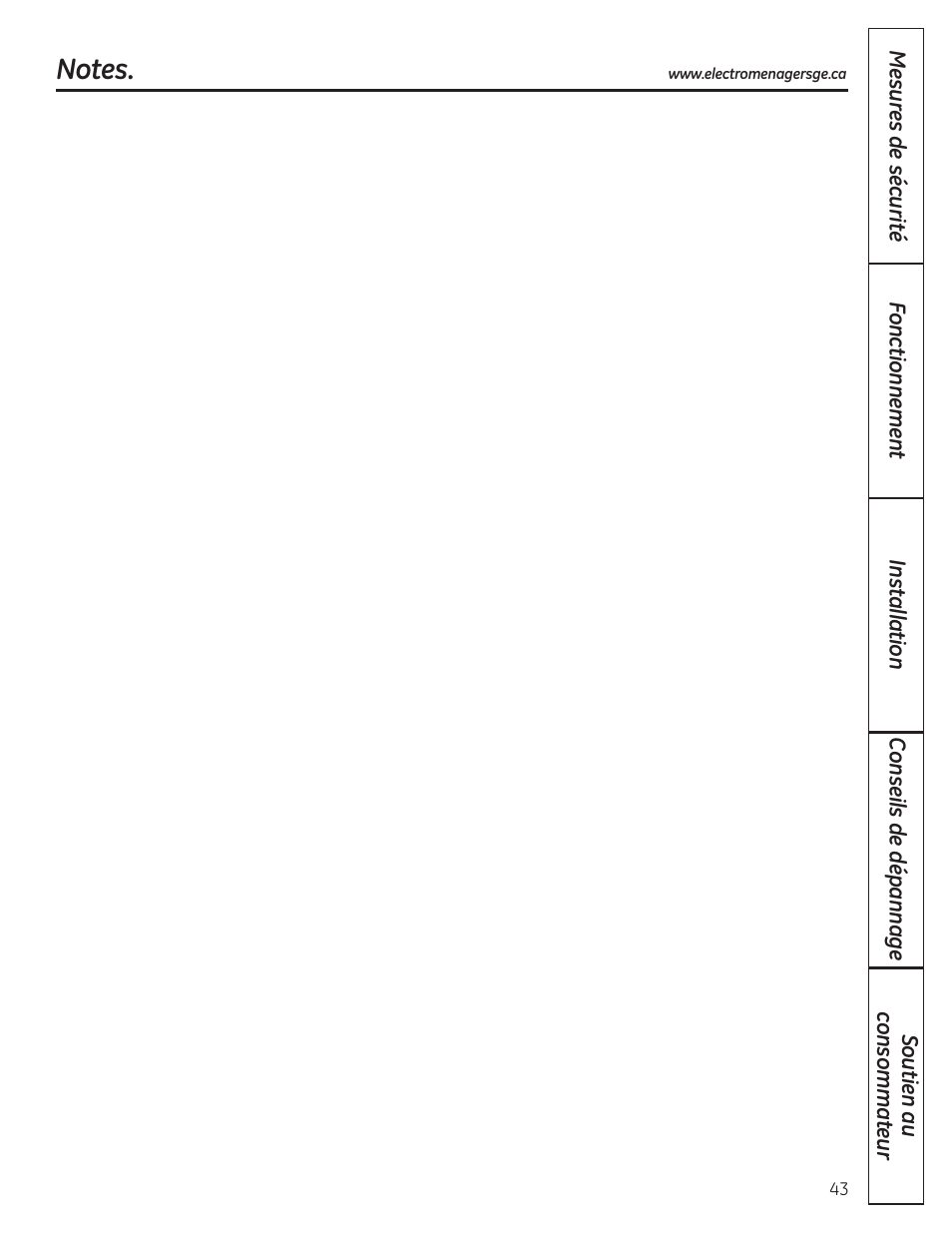 GE GBC12IAX User Manual | Page 43 / 68