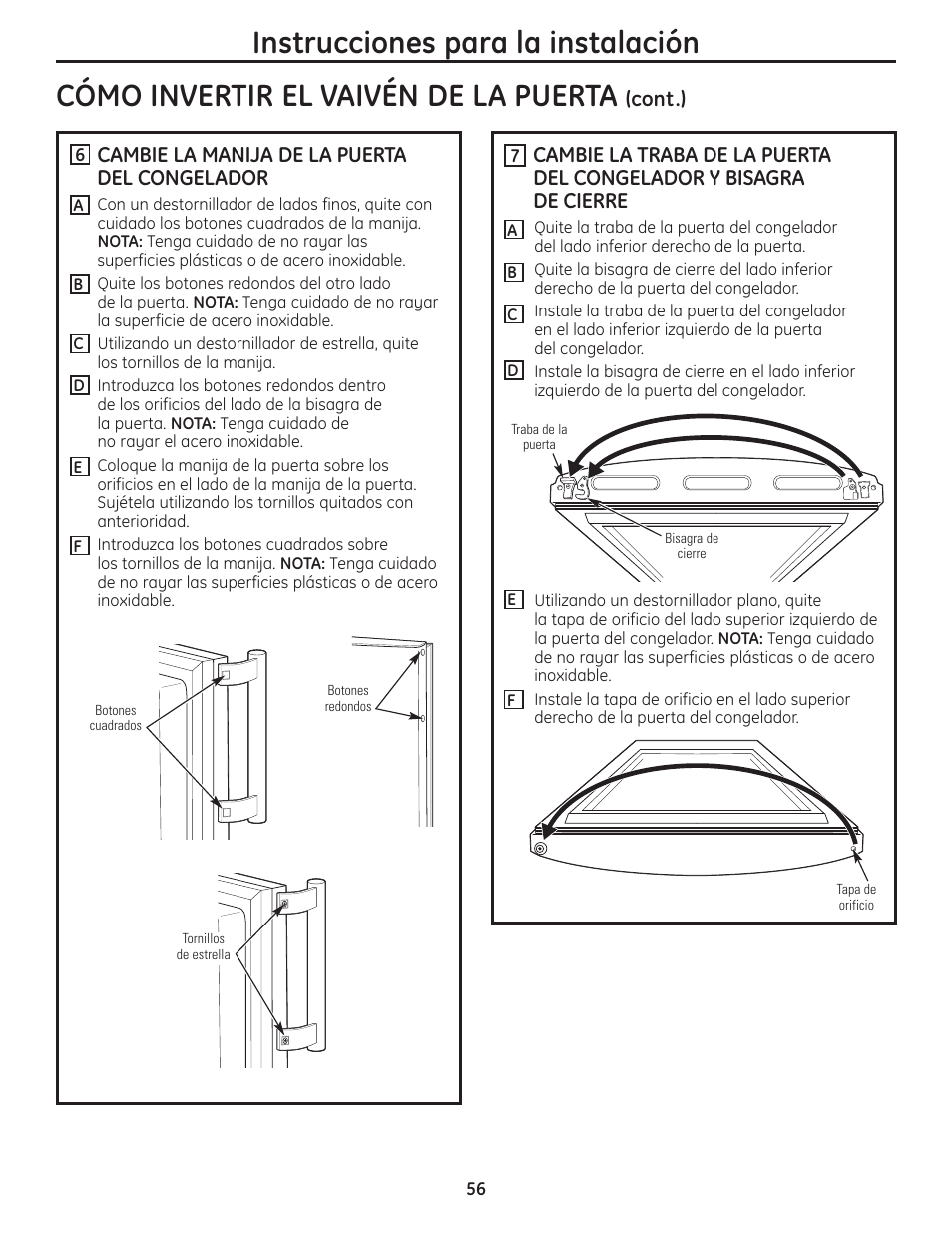 GE GBC12IAX User Manual | Page 56 / 68