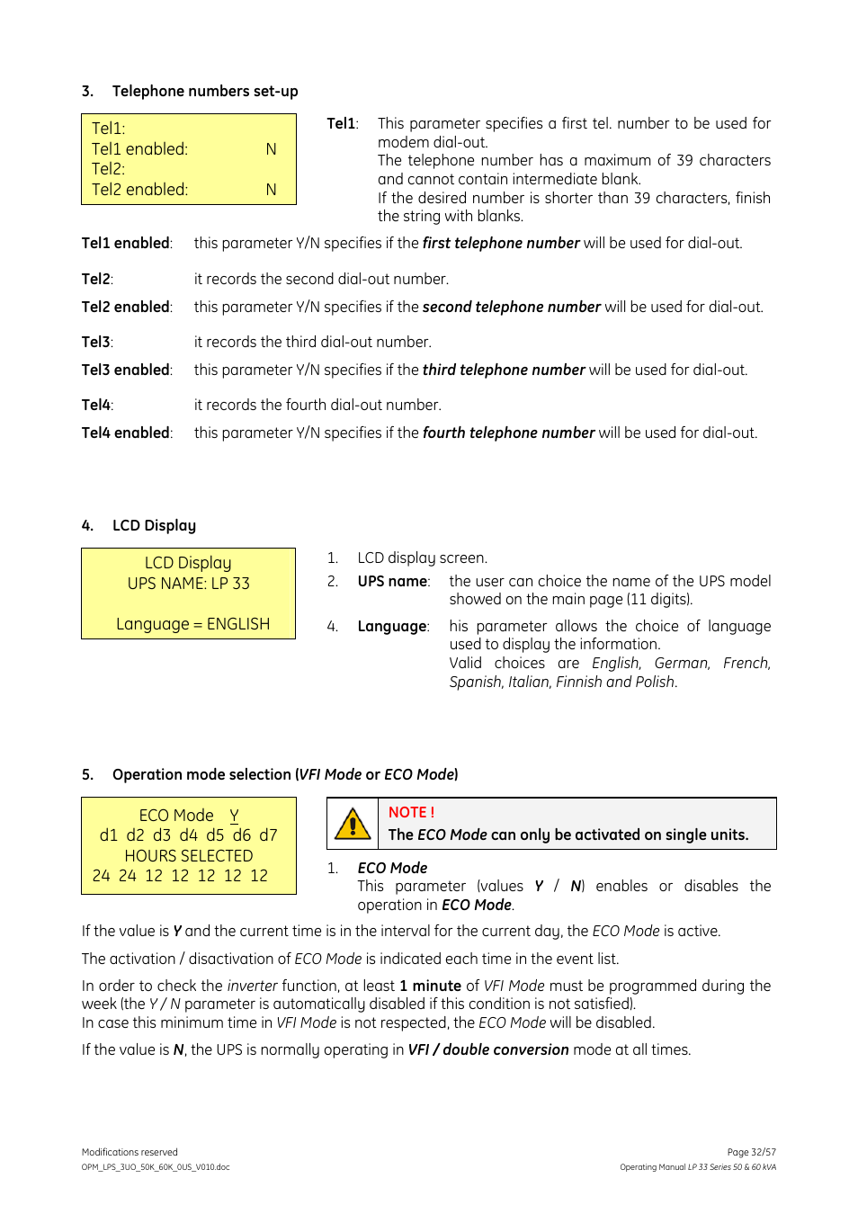 GE DIGITAL ENERGY LP 33 User Manual | Page 32 / 57