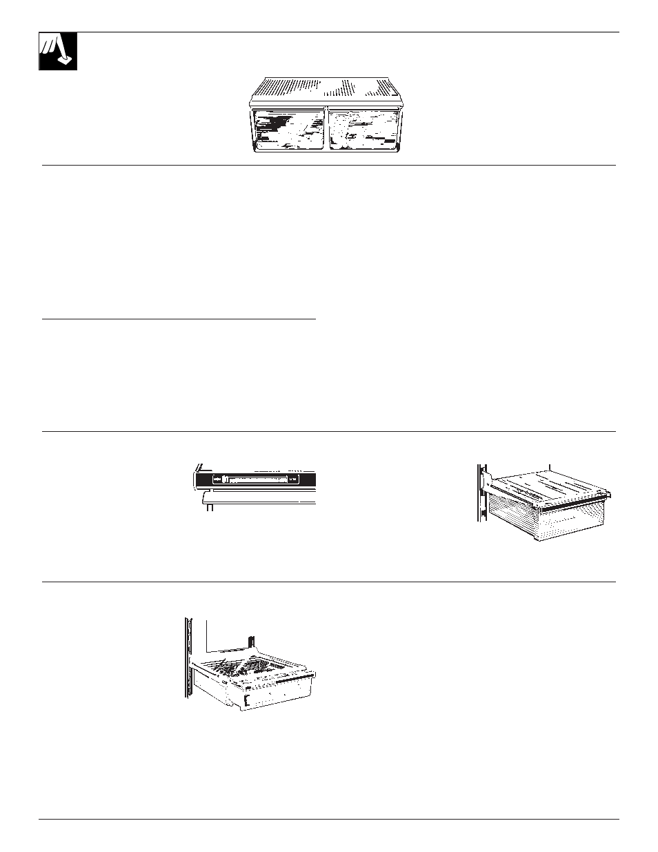 Gavetas para guardar | GE 162D7740P005 User Manual | Page 26 / 40