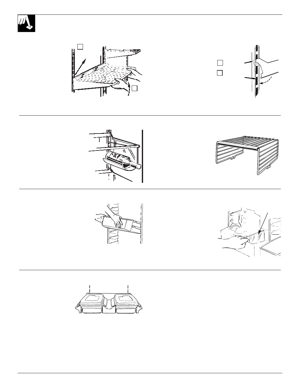 Shelves | GE 162D7740P005 User Manual | Page 4 / 40