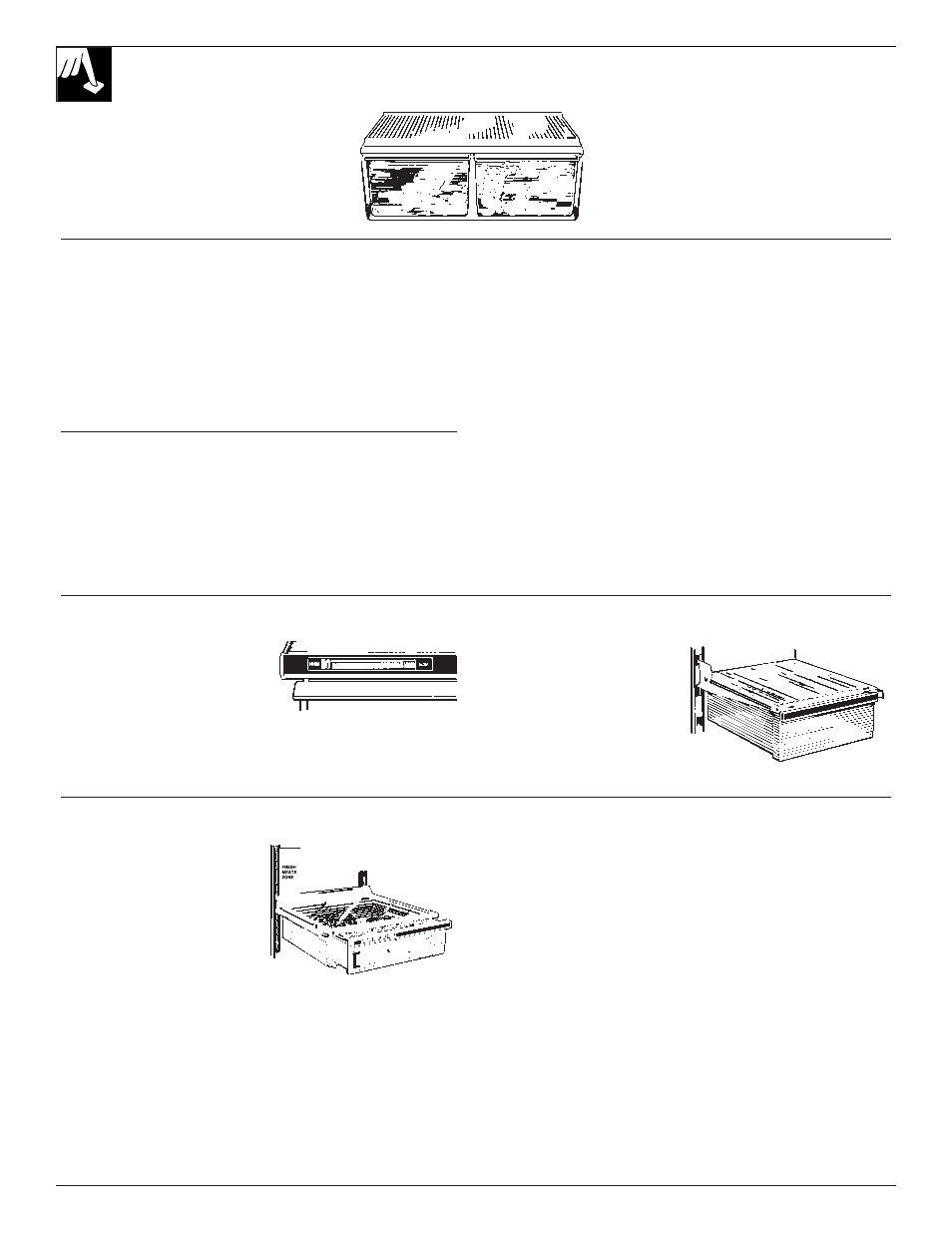 Storage drawers | GE 162D7740P005 User Manual | Page 6 / 40