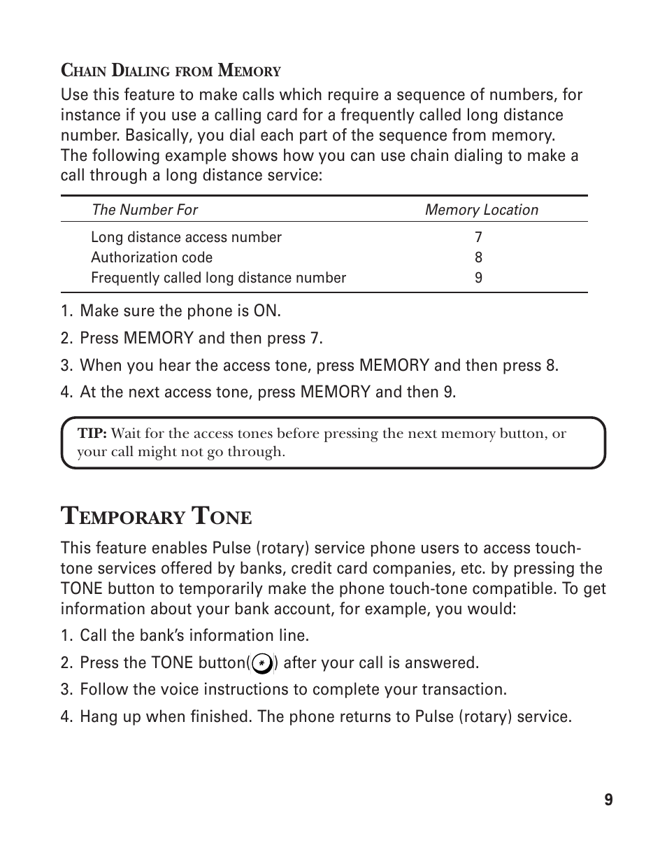 GE 2-9752 User Manual | Page 11 / 20