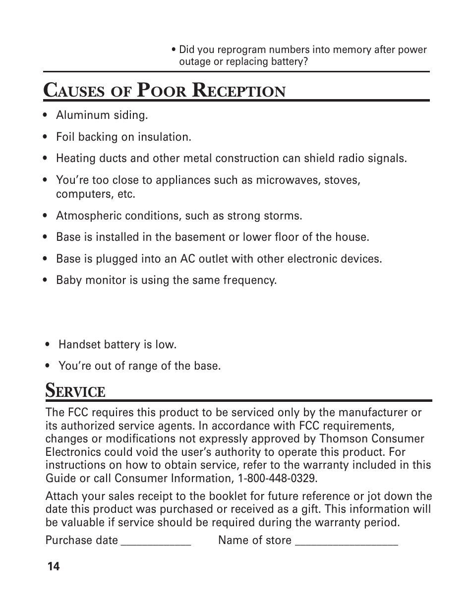 GE 2-9752 User Manual | Page 16 / 20