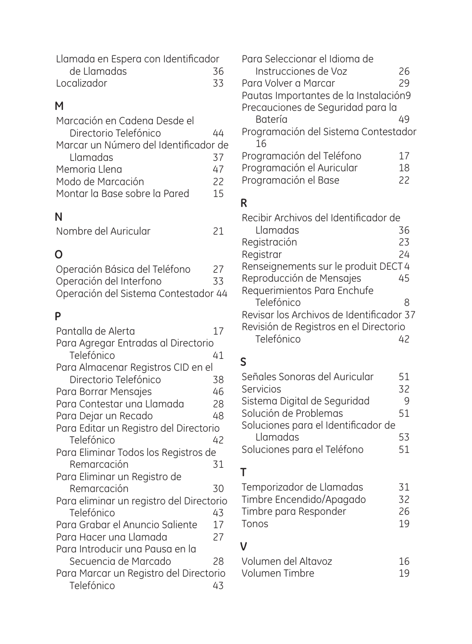 GE 27951 User Manual | Page 119 / 120