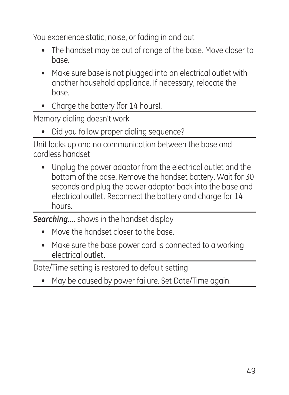 GE 27951 User Manual | Page 49 / 120