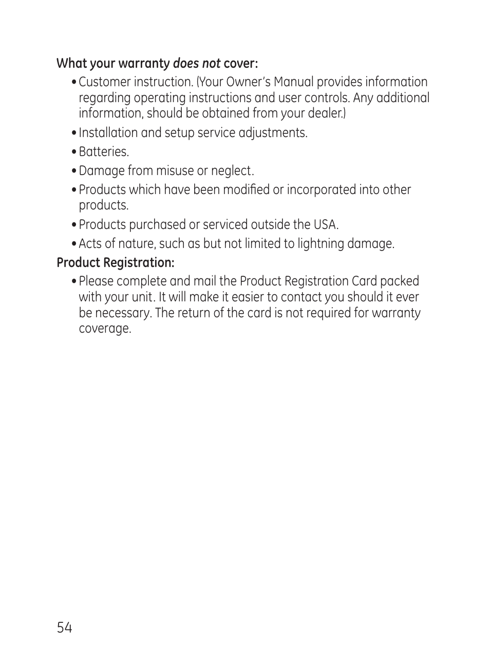 GE 27951 User Manual | Page 54 / 120