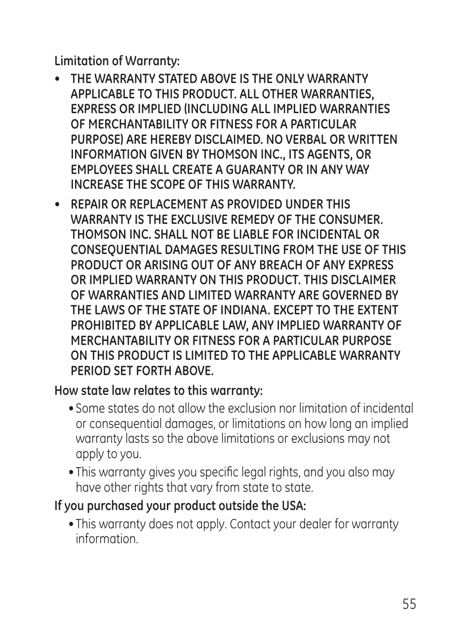 GE 27951 User Manual | Page 55 / 120