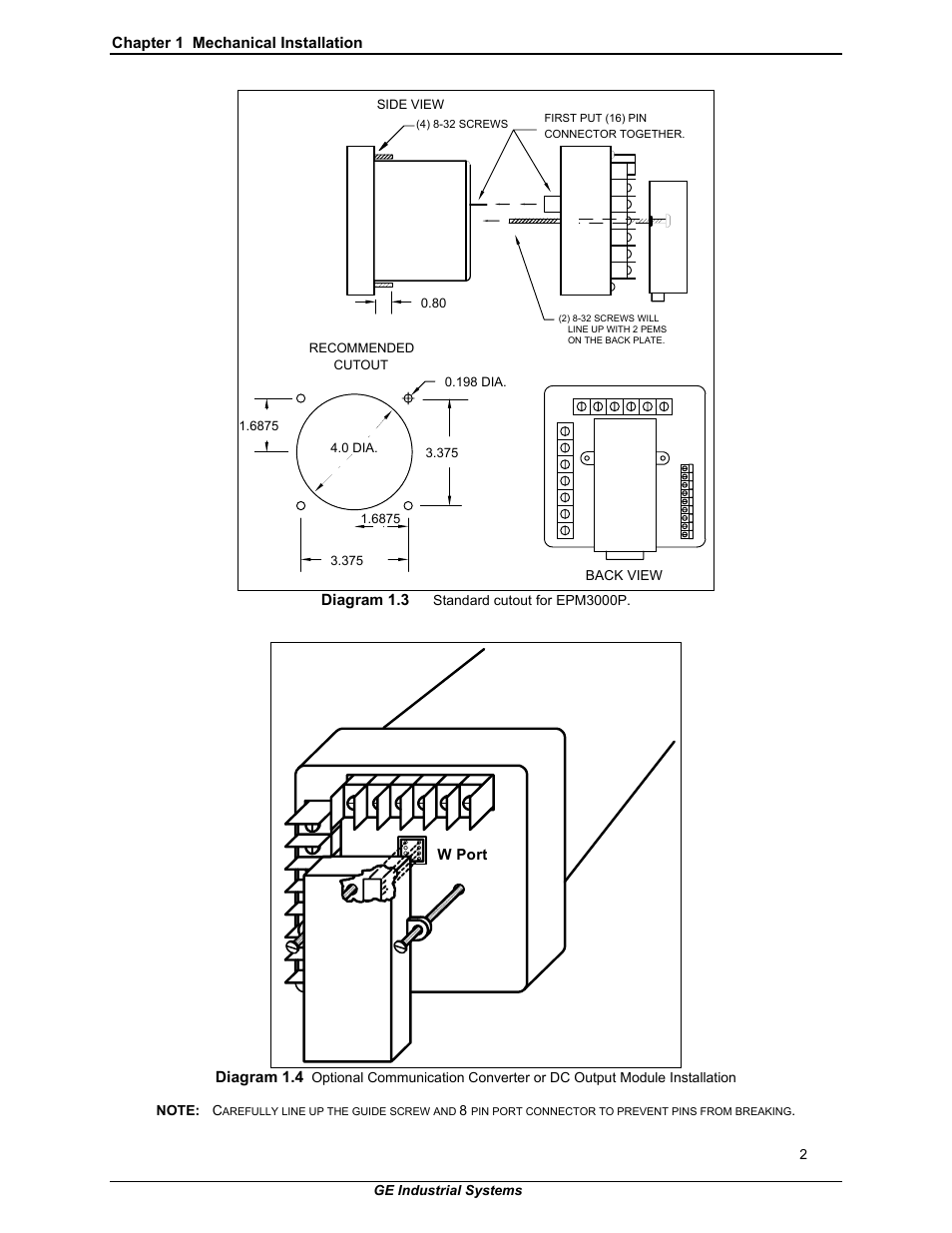 GE EPM 3000P User Manual | Page 7 / 46