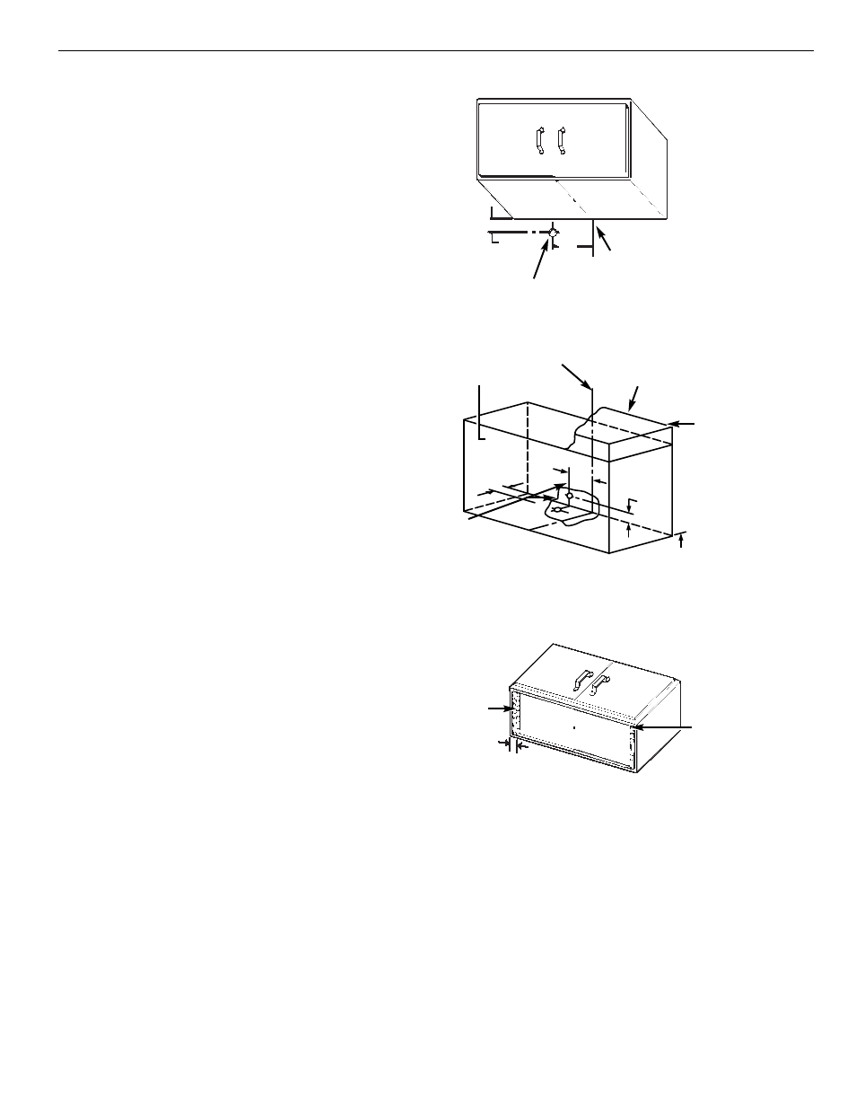 Preparation, Duct installation | GE JN327   EN User Manual | Page 5 / 12