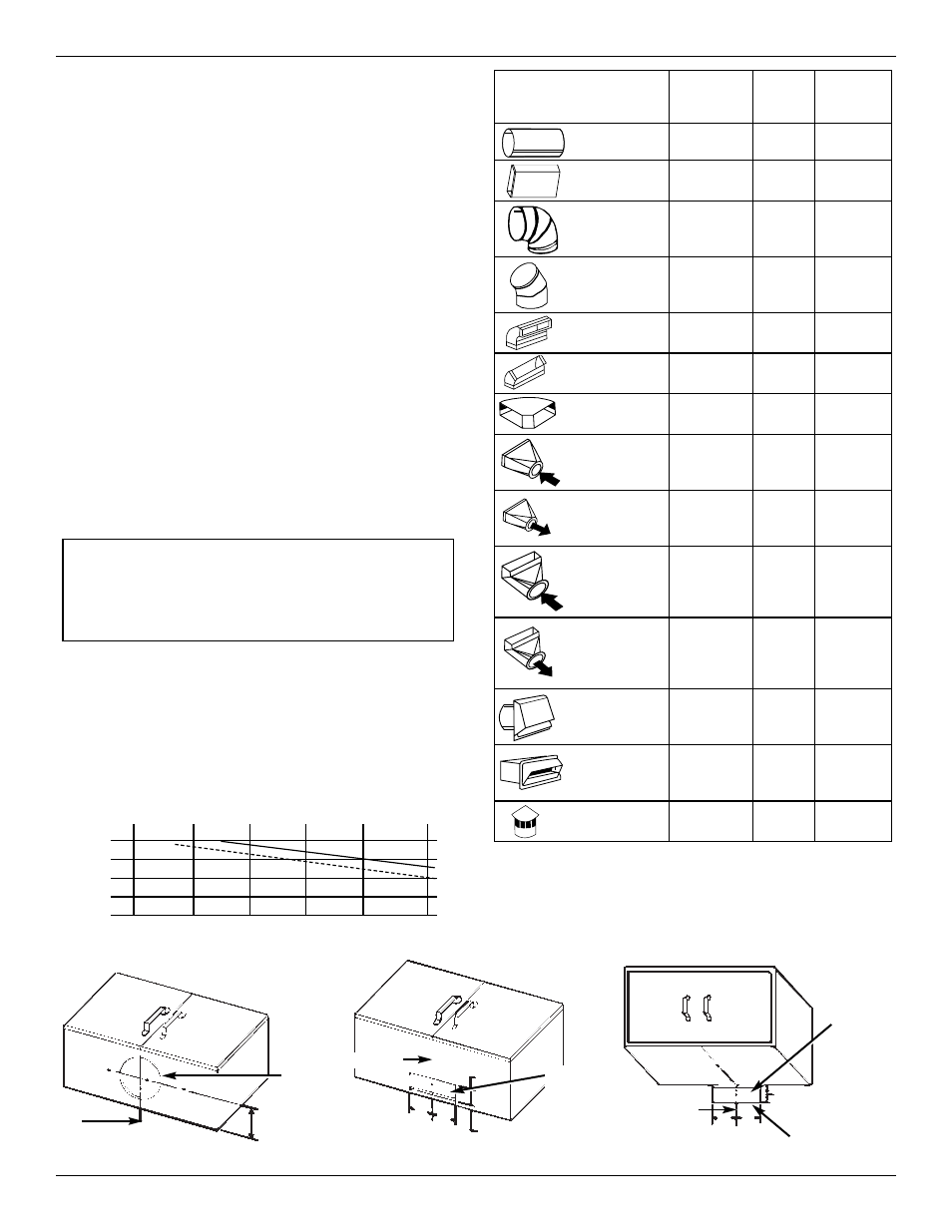 X 10 ″ ) duct elements | GE JN327   EN User Manual | Page 6 / 12