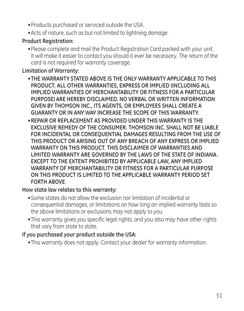 GE 28300 User Manual | Page 51 / 108