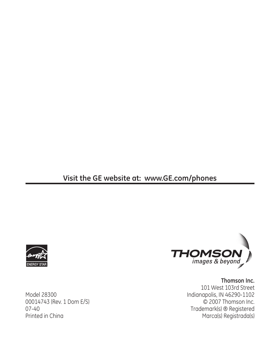 GE 28300 User Manual | Page 54 / 108