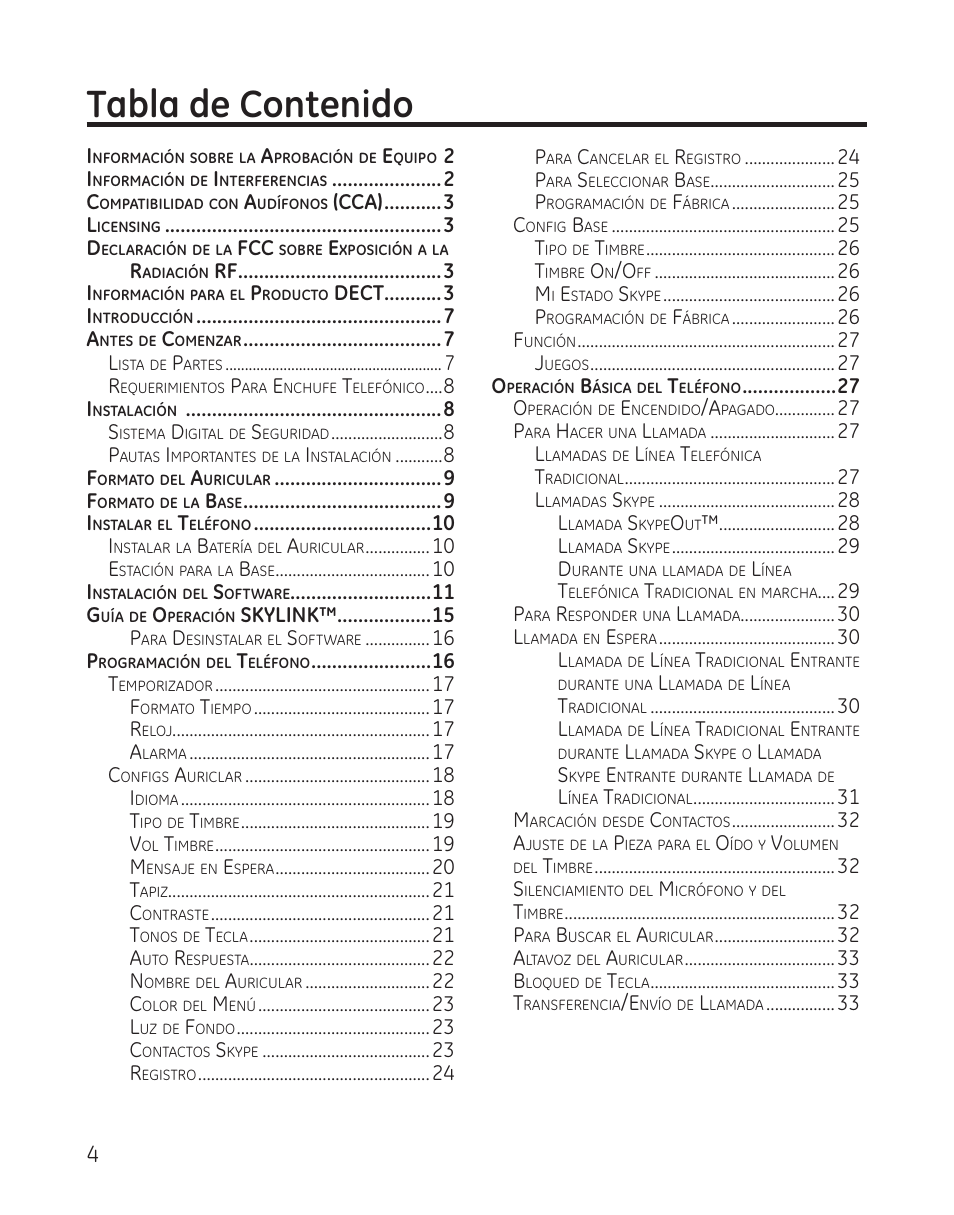 GE 28300 User Manual | Page 58 / 108