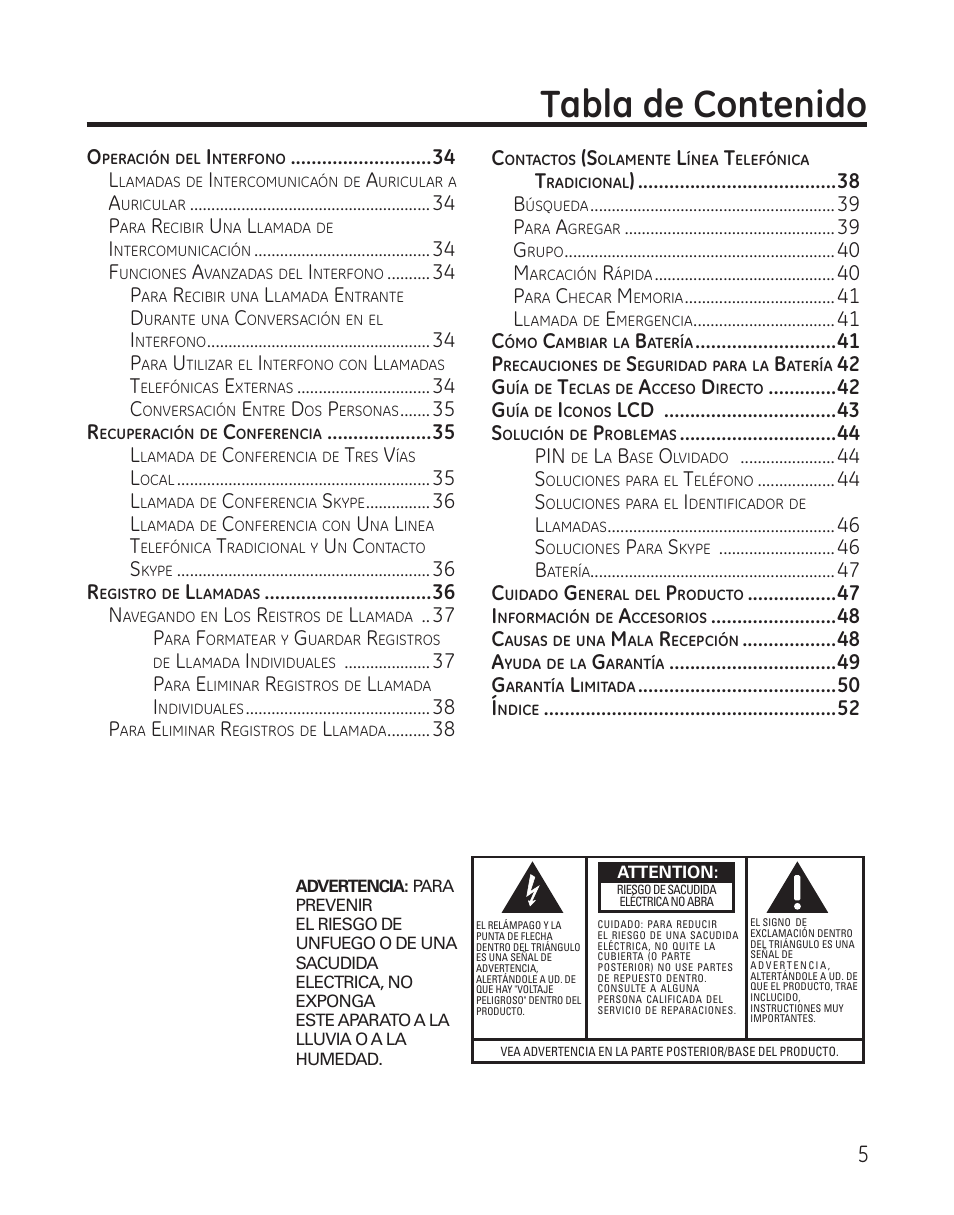 GE 28300 User Manual | Page 59 / 108