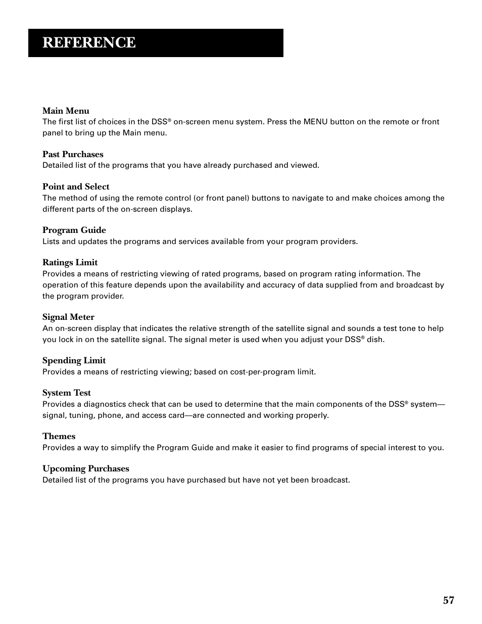 Reference | GE GRD33G3A User Manual | Page 59 / 68