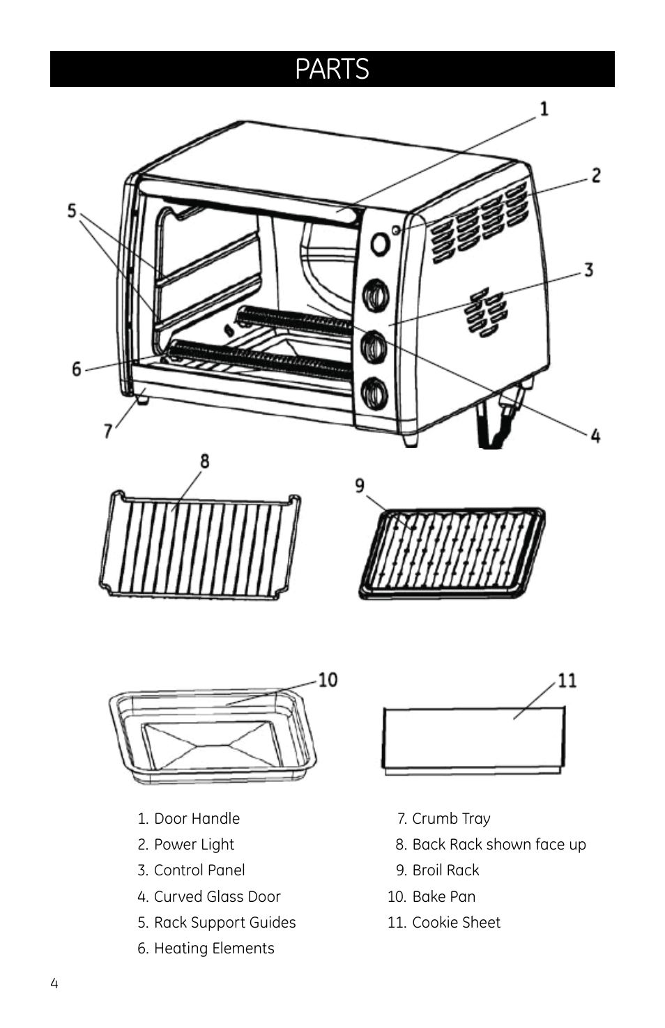 Parts | GE 681131691406 User Manual | Page 4 / 8