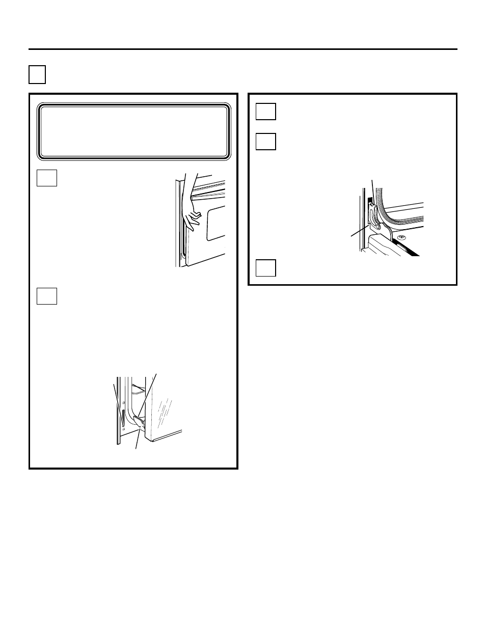 Replacing the oven door, Installation instructions | GE ZET1 User Manual | Page 13 / 44