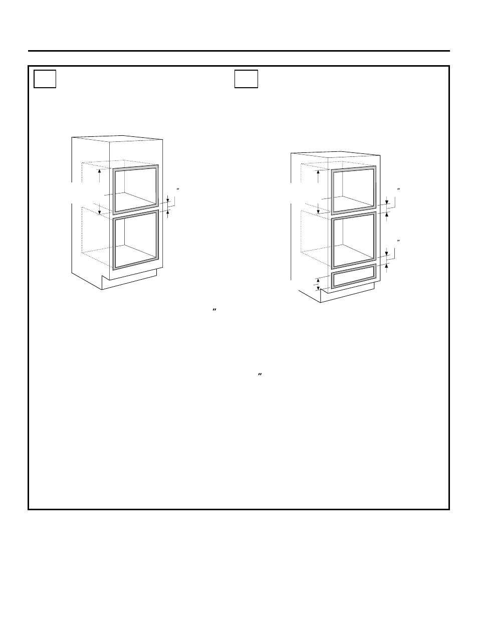 Cabinetry | GE ZET1 User Manual | Page 8 / 44
