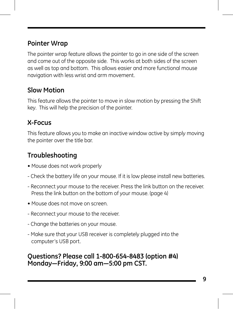 GE 98504 User Manual | Page 9 / 12