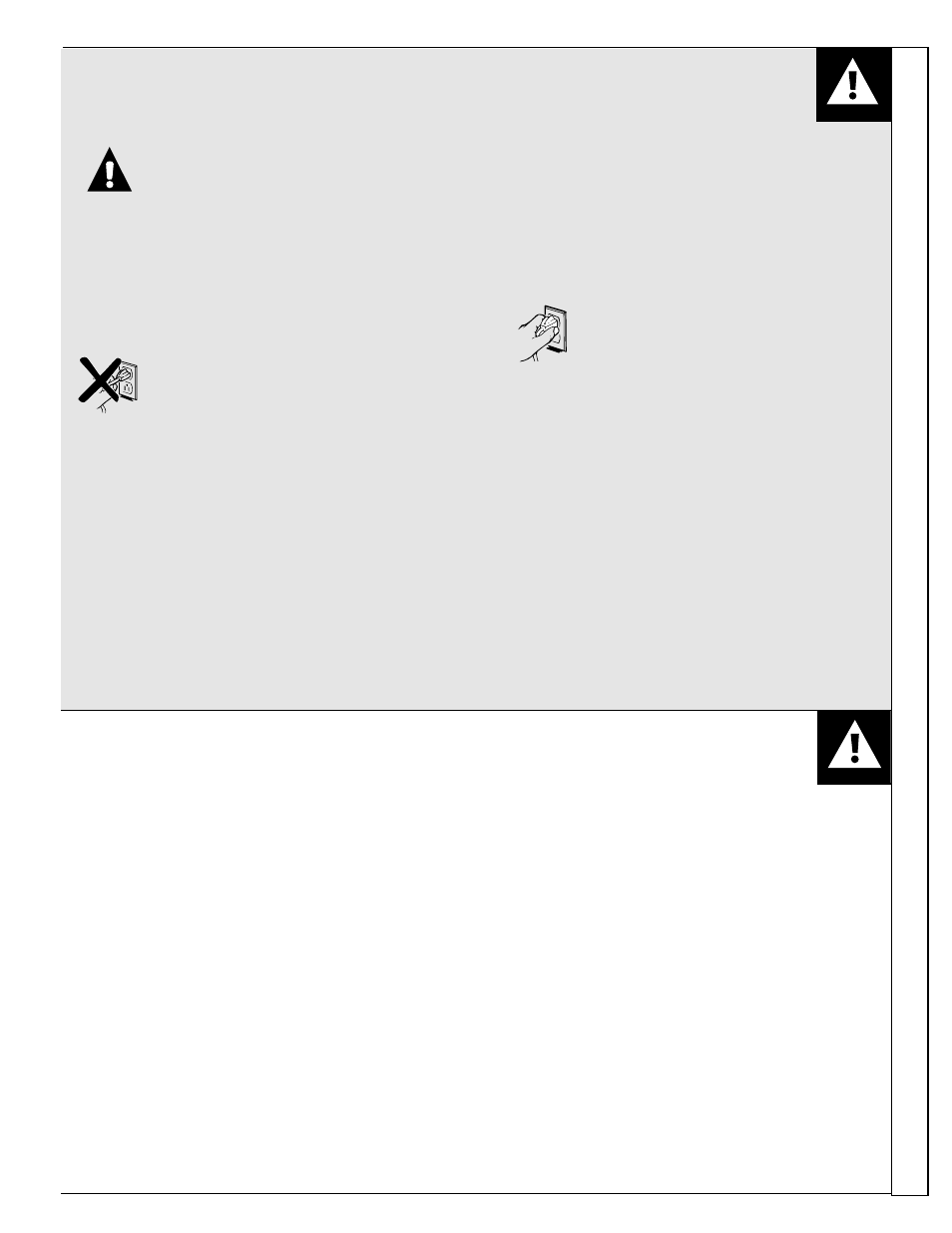 Safety instructions, Important safety instructions, Save these instructions 3 | Danger! risk of child entrapment | GE 162D3904P005 User Manual | Page 3 / 12