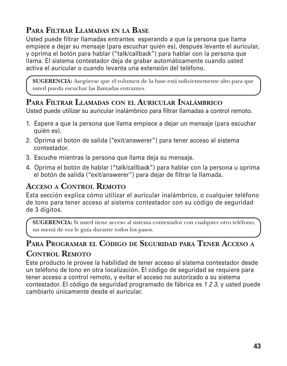 GE 21026 User Manual | Page 103 / 120