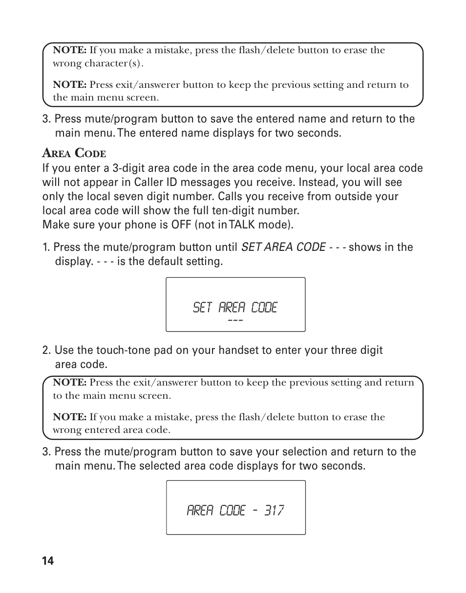 GE 21026 User Manual | Page 14 / 120