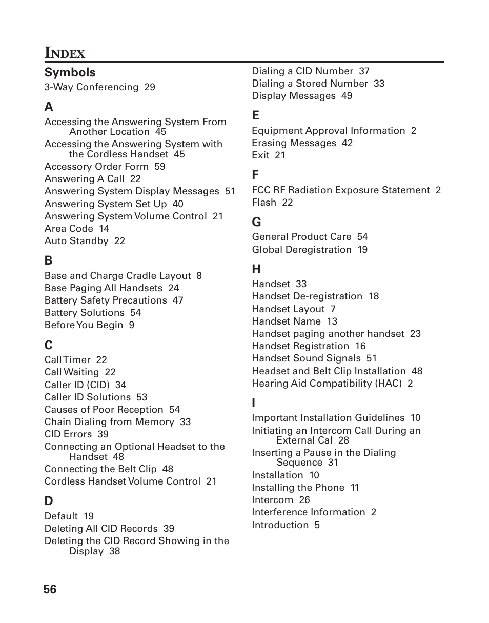 GE 21026 User Manual | Page 56 / 120