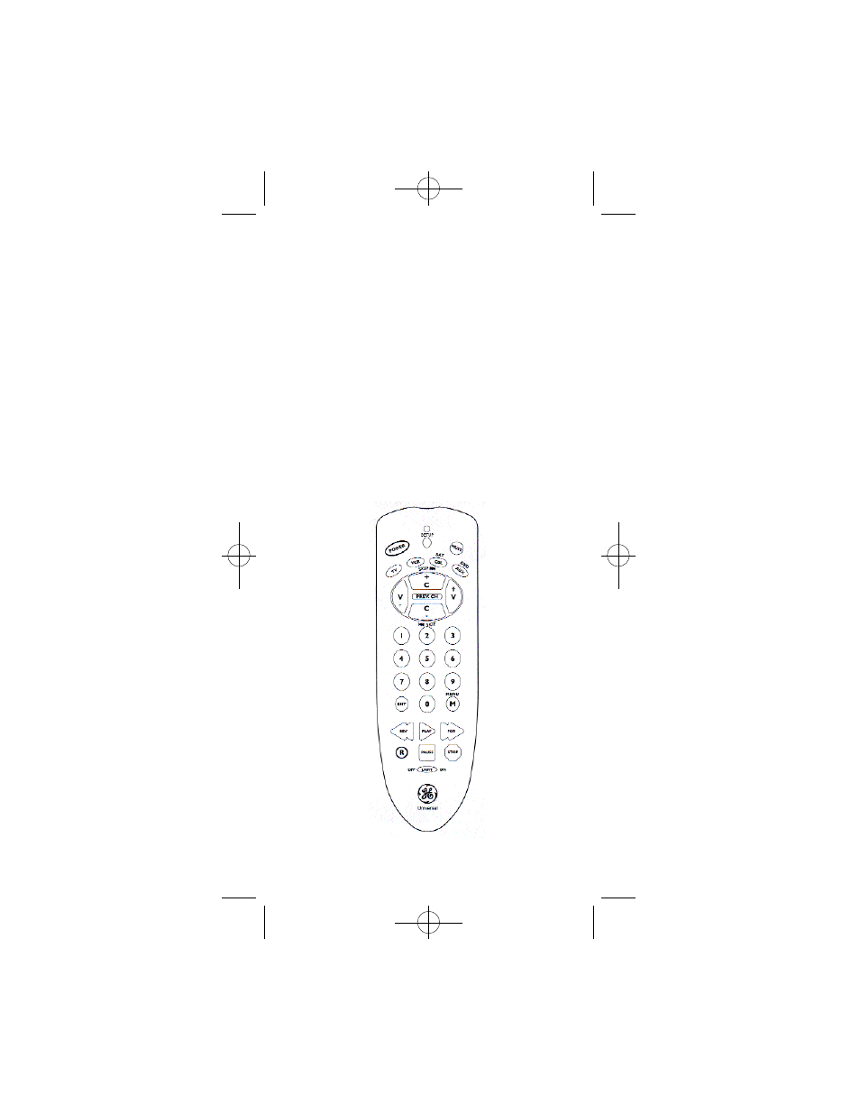 Special programming feature, Button description | GE RM94901 User Manual | Page 4 / 28