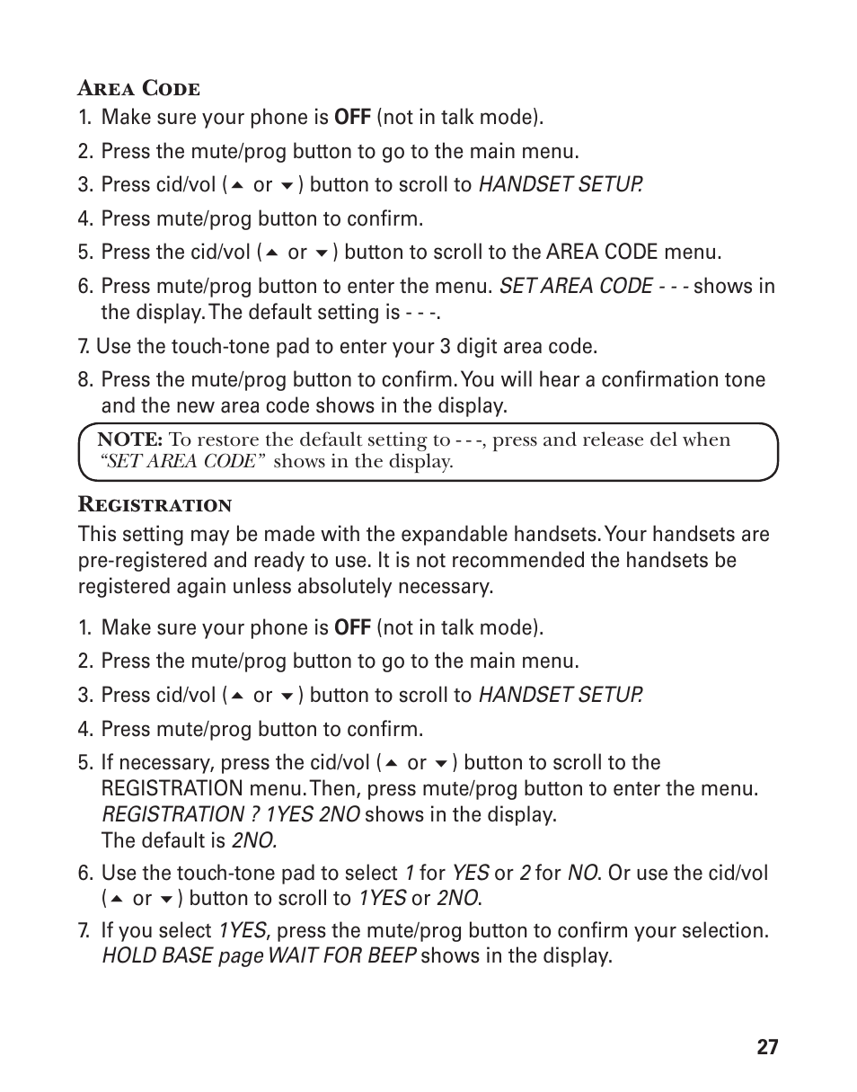 GE 21029 User Manual | Page 27 / 116