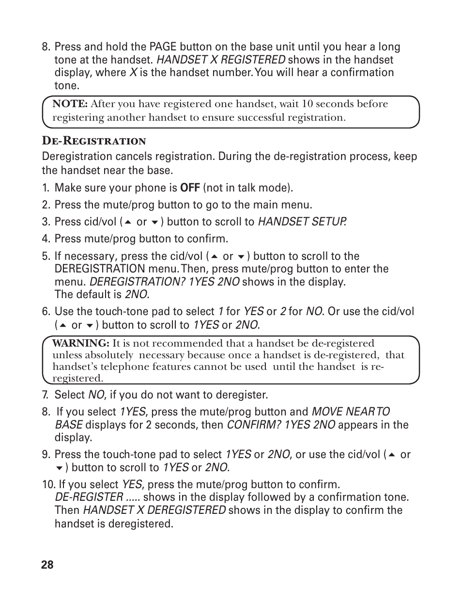 GE 21029 User Manual | Page 28 / 116